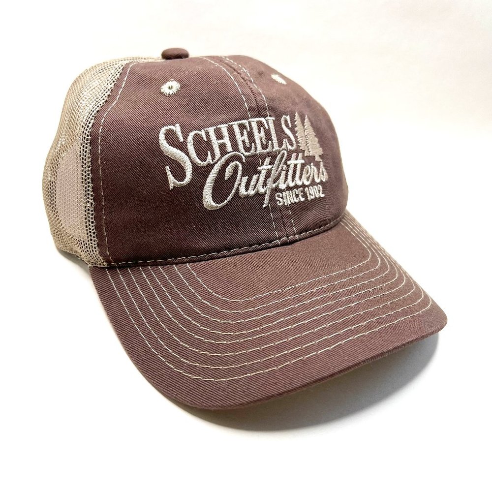 Scheels Outfitters Trucker Snapback Mesh Hat